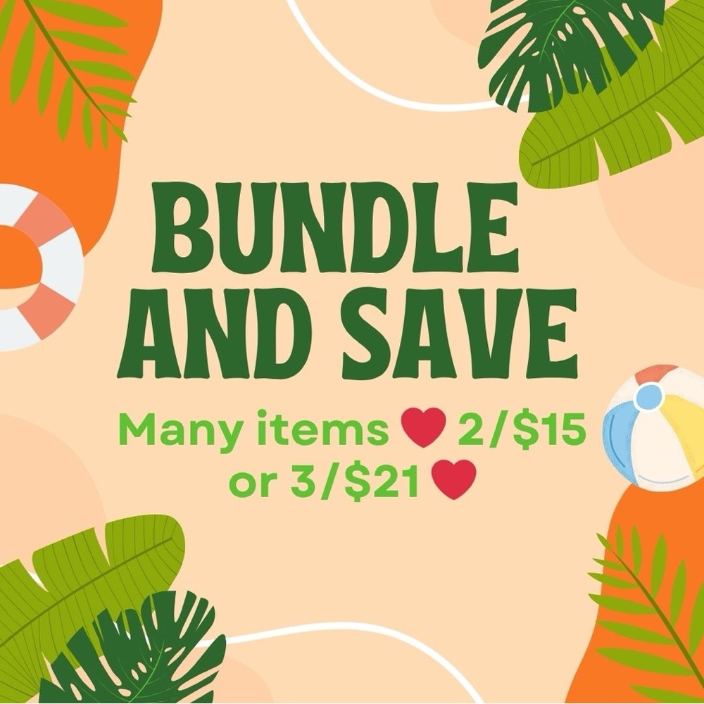 ❤️Bundle and Save ❤️